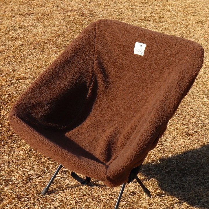 하늬통상 캠핑체어 뽀글이 워머 체어원