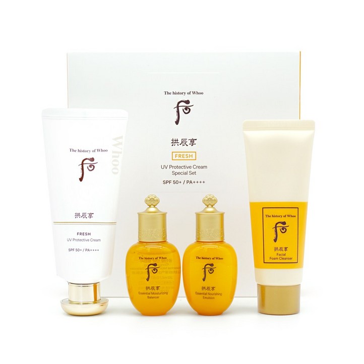 후 공진향 진해윤 프레쉬 선크림 기획 SPA50SPF50PA, 50ml, 1개