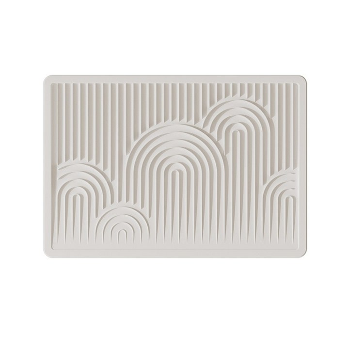 클로버 고양이 화장실 입구 모래판, 1개, 화이트