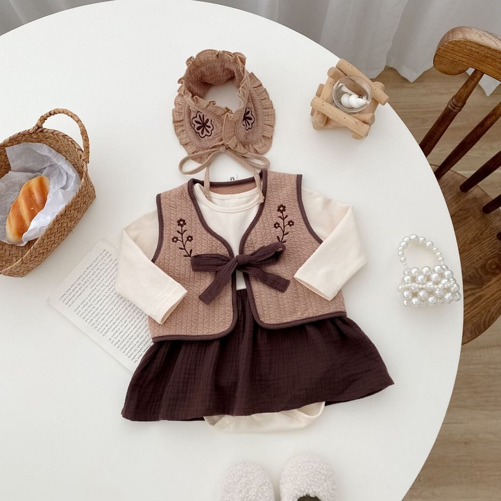 로이앤한나 추석 100일 백일 3개월 6개월 9개월 신생아 돌 베이비 여아 여자아기 한복 슈트 개량 계량 한복 생활한복 3종 세트