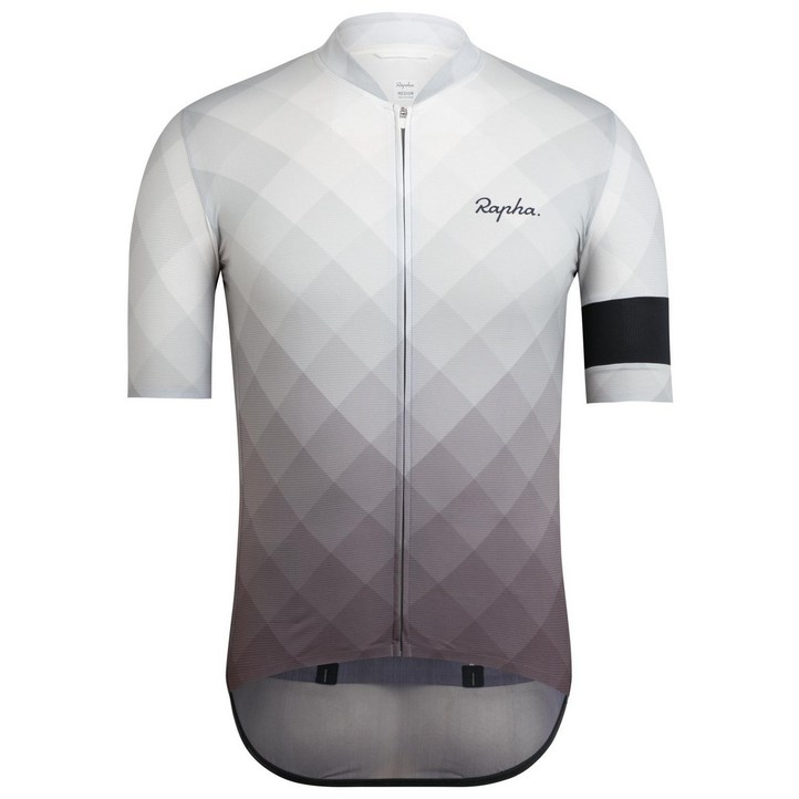 남성 자전거 저지 MTB 라파 클래식 블록 플라이웨이트 핑크 화이트