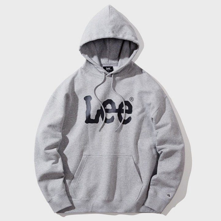 리LEE 빅 트위치 루즈핏 후드 그레이