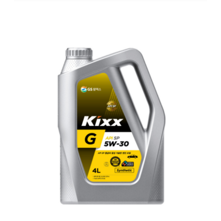 GS KIXX 킥스 G 5W30 SP 4L 가솔린전용 합성엔진오일, 1개, 5w30, 4L