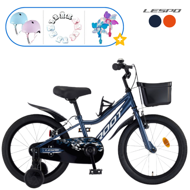 삼천리 어린이 자전거 루트 18인치 보조바퀴 99조립 2026년형, 다크 블루 90조립, 1개, 117cm