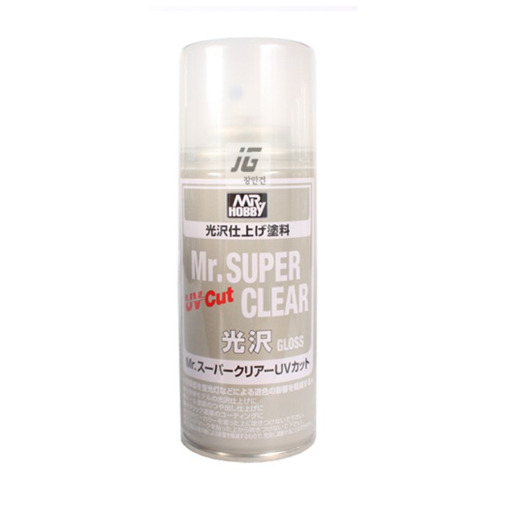 MR 슈퍼클리어 유광 UV차단 스프레이 B522  마무리용 코팅제