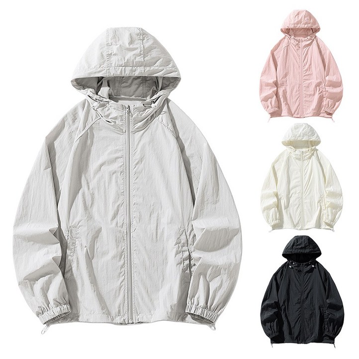 디디오 남녀공용 초경량 윈드브레이커 후드 집업 바람막이 등산복 운동복 자켓