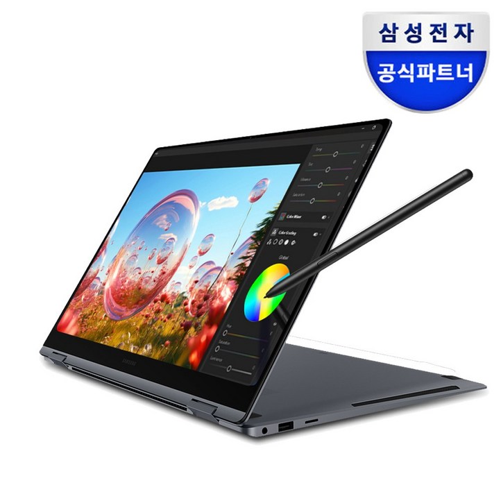 삼성전자 갤럭시북4 프로360 NT960QGKK71A 인텔 코어 울트라 7 삼성노트북 고해상도 AI 노트북 사무용 노트북 대학생 노트북 2in1 노트북 S펜 포함, NT960QGKK71A, WIN11 Home, 16GB, 512GB, 문스톤그레이