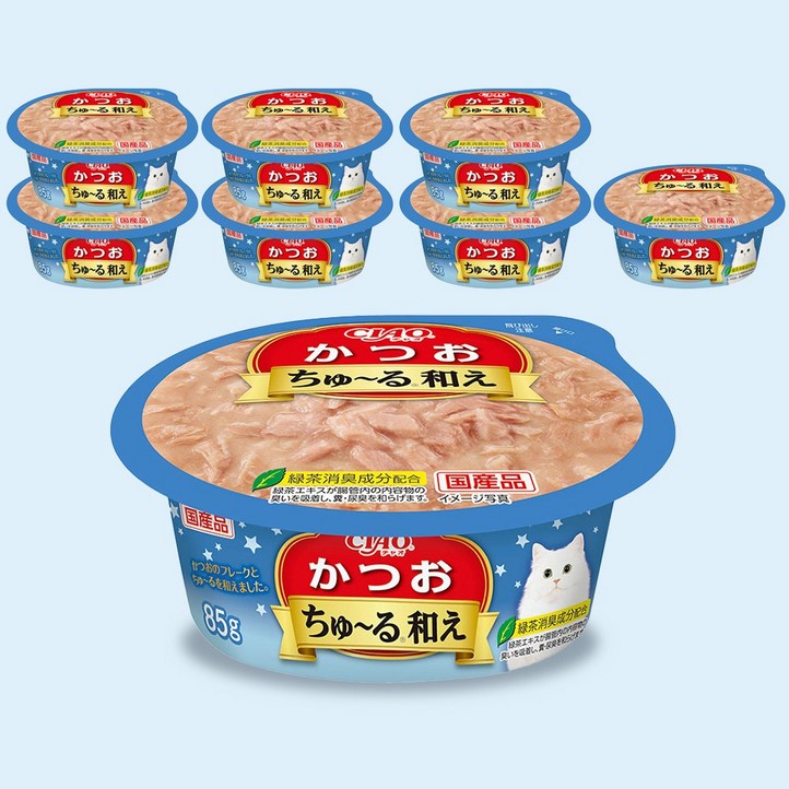 이나바 고양이 CIAO 츄르 범벅컵