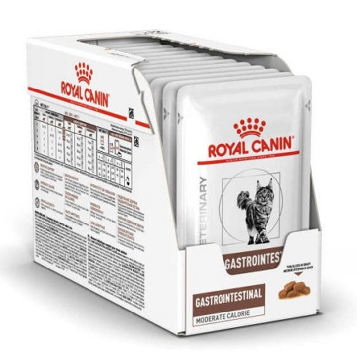로얄캐닌 캣 고양이 가스트로 인테스티널 파우치 85g x 12개, 85g, 12개, 소화기능췌장개선