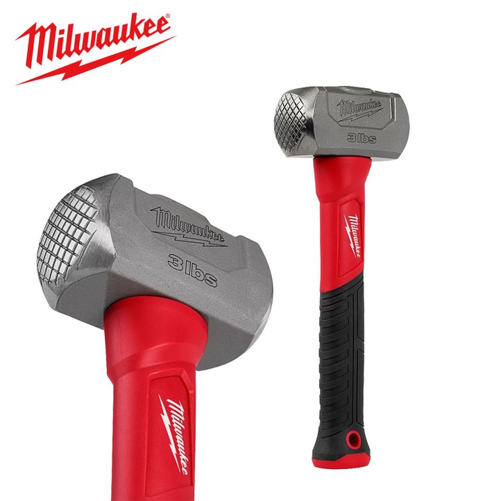 MILWAUKEE 밀워키 48229310 3lb. 함마 화이바 자루 해머 006101103