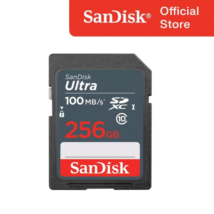 샌디스크코리아 공식인증정품    SD메모리카드 SDXC ULTRA 울트라  DUNR 256GB
