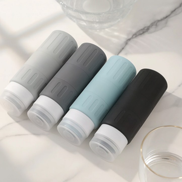 로열스테디 새지않는 기내반입 100ml 여행용 공병 세트, 1세트, 혼합색상C