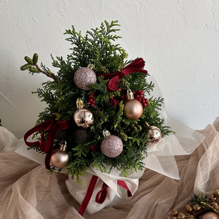 크리스마스 오너먼트 미니사이즈 3cm 셀프 트리제작 가능