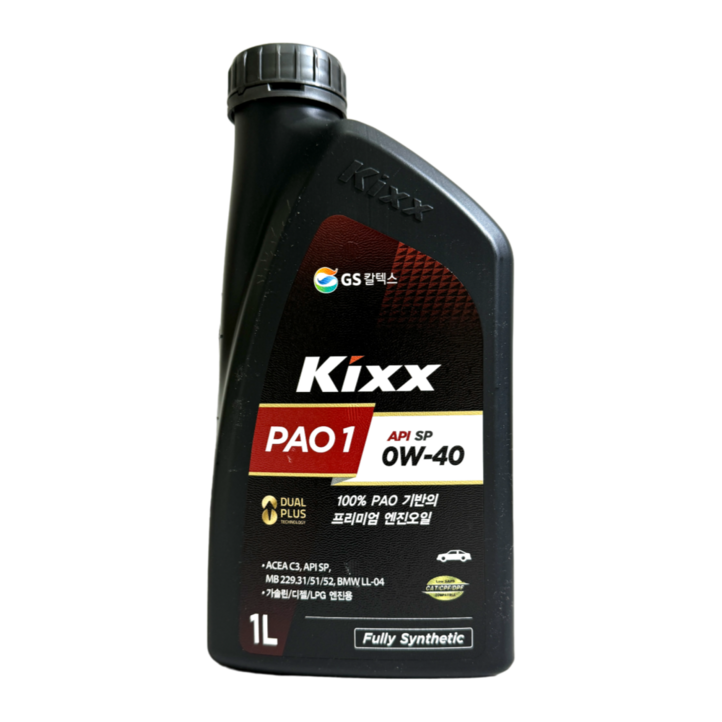 KIXX PAO1, 10개, 1L, 0w40