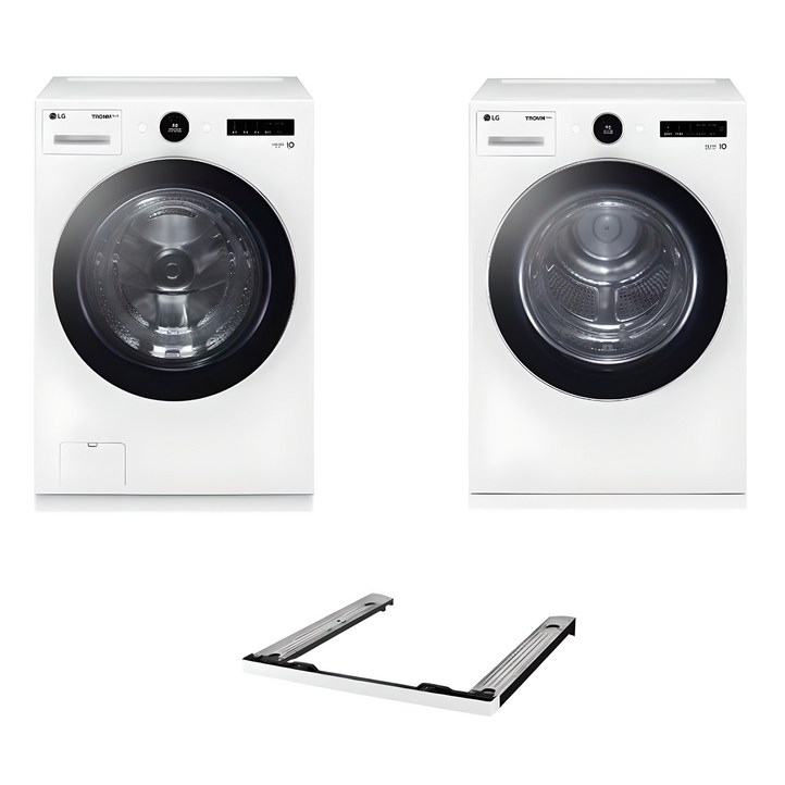 10 환급가전 LG전자 트롬 오브제컬렉션 세탁기  건조기  키트 세트 KX24WS2WA 24kg  20kg 방문설치
