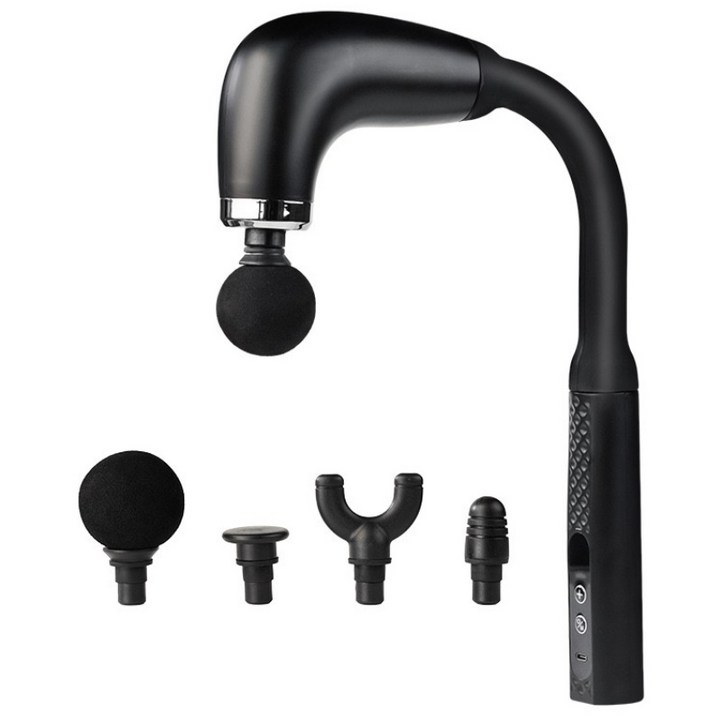 AOSS  진동 핸디 마사지건 강력 진동 갈고리형 휴대용 무선 안마기