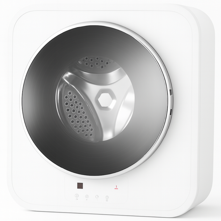 린텔라 벽걸이 미니 세탁기 소형 경량 3kg 속옷 건조 드럼 원룸 아기옷 빨래 고성능 소형