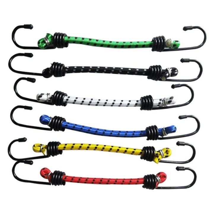 스트레치코드 탄성끈 캠핑연결고리 투훅