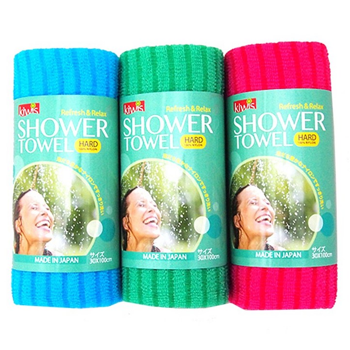 kiwis 샤워타올 하드타입