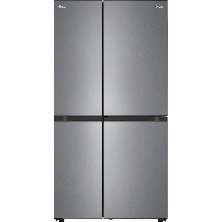 LG전자 디오스 매직스페이스 양문형 냉장고 메탈 832L 방문설치 7149092426