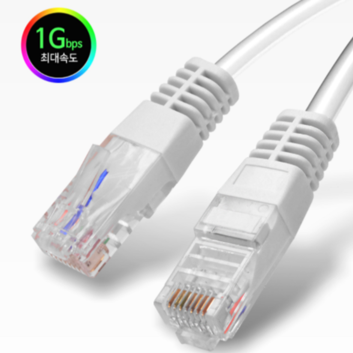 고급형 랜케이블 랜선 CAT.6 기기비트 인터넷 이더넷 Lan Cable UTP 2m 3m 5m 10m 15m 20m 7409142748
