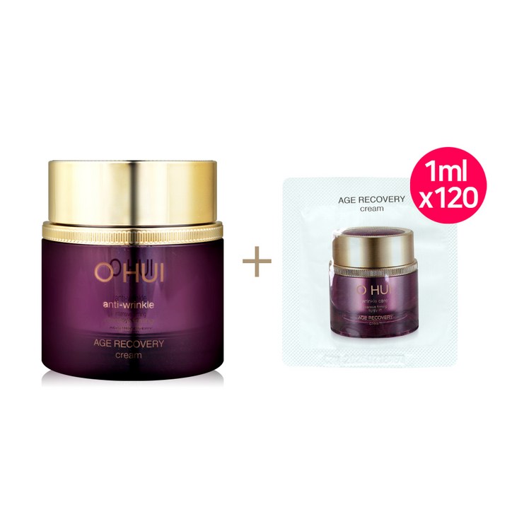 오휘 에이지 리커버리 크림 50ml120매 증정