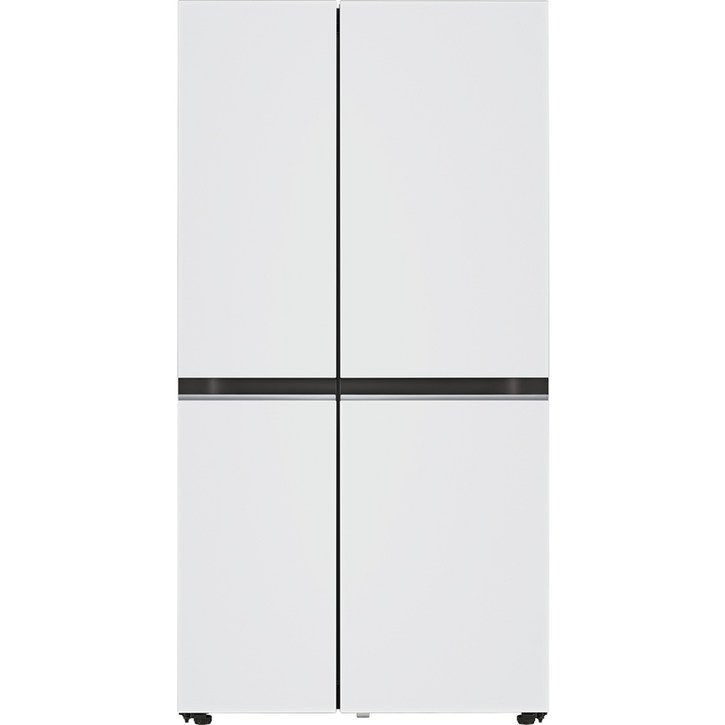 색상선택형 LG전자 오브제컬렉션 양문형 냉장고 디오스 S834MWW12 832L 방문설치