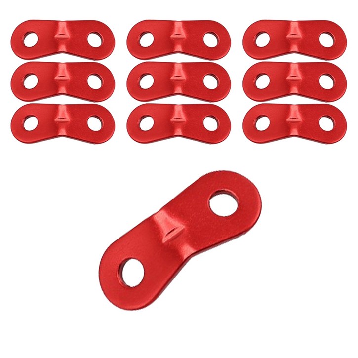 로프고정 스토퍼 10p, 레드