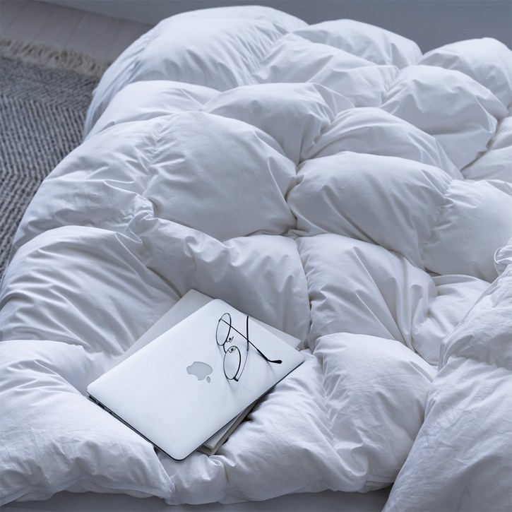 제로어클락 시그니처 구스다운 호텔 이불 폴란드 솜털 90 800g, 화이트