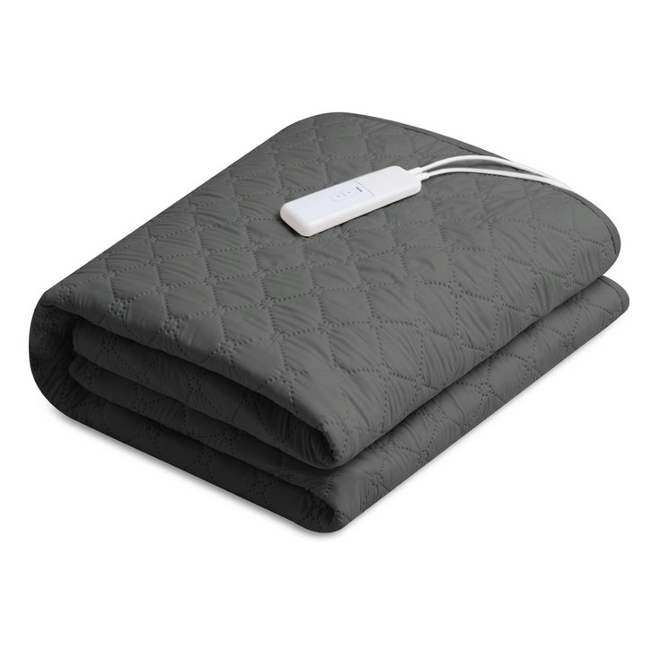 듀플렉스 탄소열선 무자계 워셔블 전기요, 차콜, Q1350 x 1800 mm