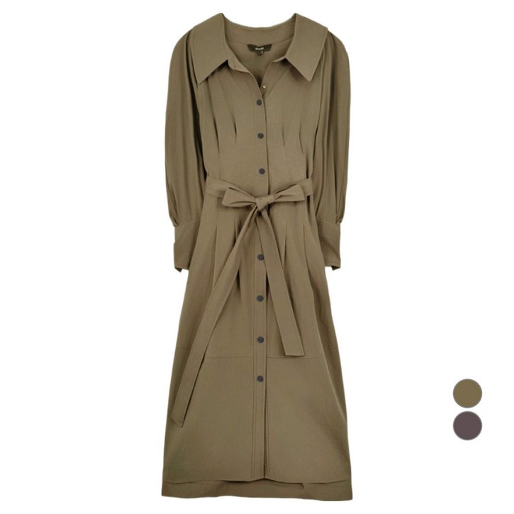 온앤온 여성용 셔츠형 원피스