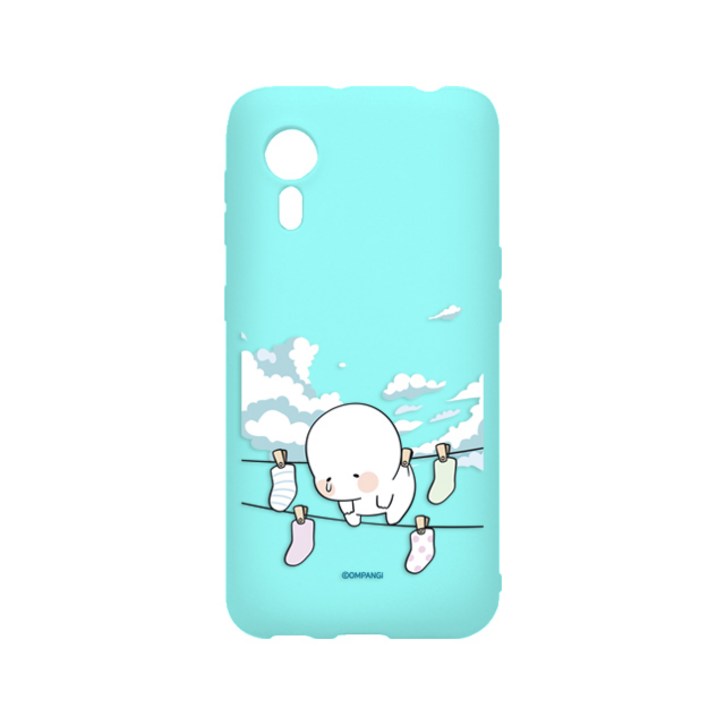 옴팡이 샤이 컬러 젤리 휴대폰 케이스