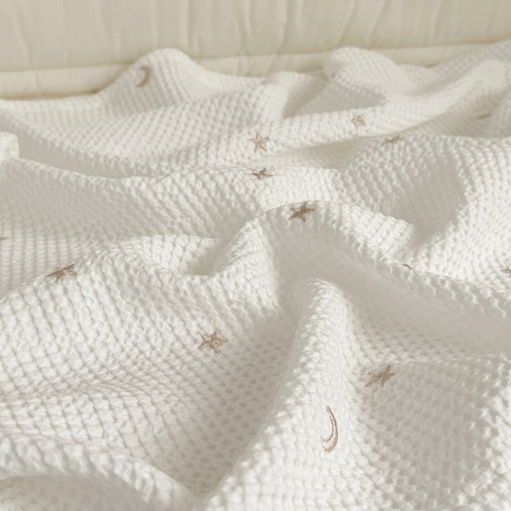 마이리틀데이지 유아용 모달 와플 블랭킷