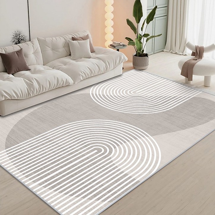 국산 BRINCH 북유럽 패턴 극세사 논슬립 카페트