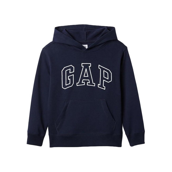 GAP 용 로고 후디 후드 스웨트셔츠 블루 갤럭시 옐로우 호환