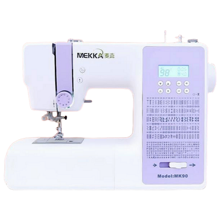 재봉연구소 미싱기 재봉틀 200가지 다양한 스티치 오바로크 핸드 미싱 가정용 재봉 수선, 디럭스형