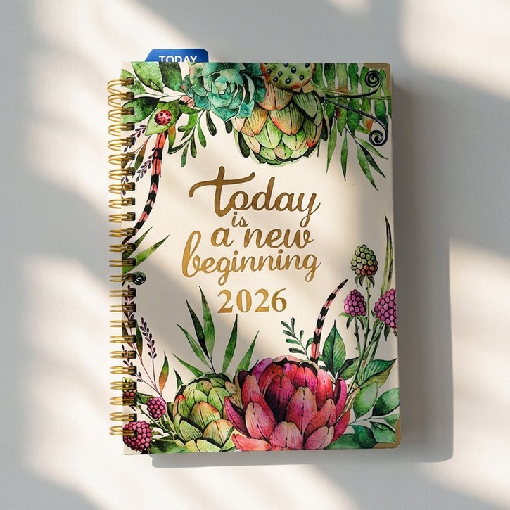 유리까 2026 러블리 다이어리 A5, 화이트