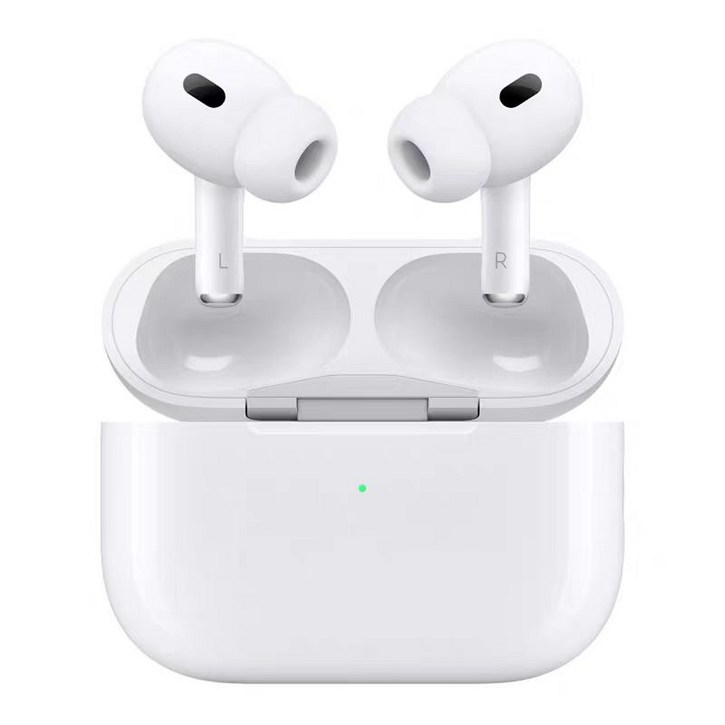 당일 배송 화이트 케이스 apple에어팟 프로 2세대 (USB-C) 에어팟 캔슬링 이어팁 블루투스 이어폰, JIKKK, MUTII