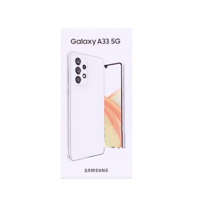 삼성 갤럭시 A33 5G 128GB 가개통 미개봉 새제품 SM-A336, 화이트