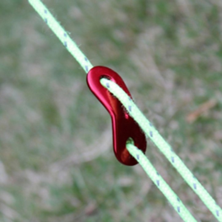 조절 스트링 세트 텐트스토퍼 알루미늄 10개 타프 스토퍼 캠핑용 부속품 끈