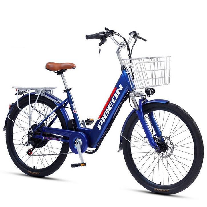 MONTHERIA 성인 전기 자전거 48V 리튬전지 이륜 출퇴근 배달 전동 바이크 B918-31 5