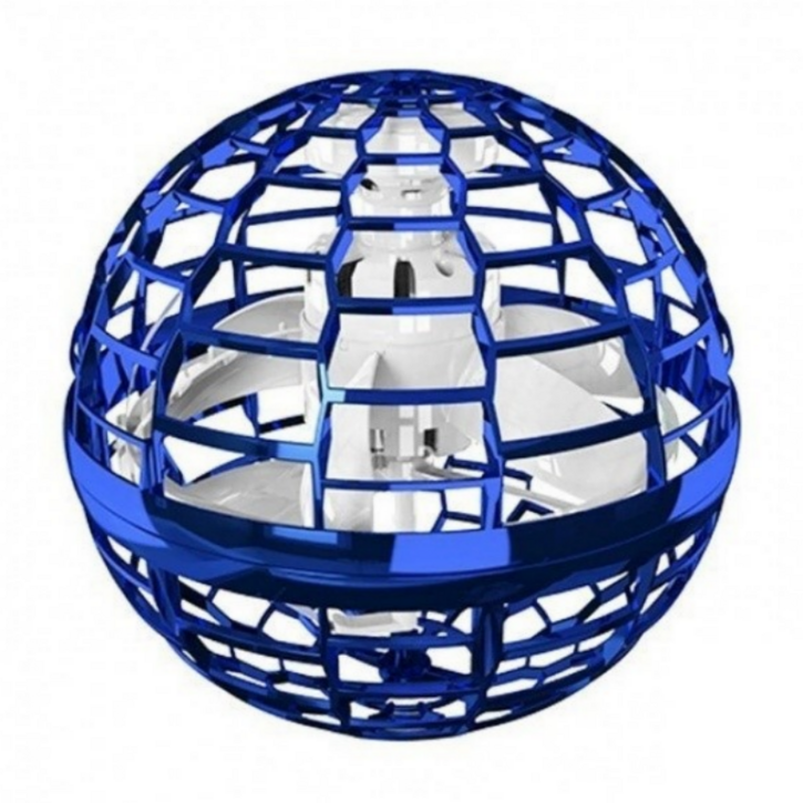 혼자서도 잘 놀아날아라 뱅뱅볼 플라잉 스피너 부메랑볼,KC정품인증 장난감, 블루, 1개