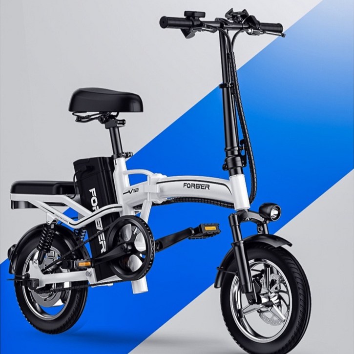 접이식 전기 자전거 리튬배터리 초경량자전거 출퇴근용 탈착식배터리, 베이직 버전 32-60km, 48V 9