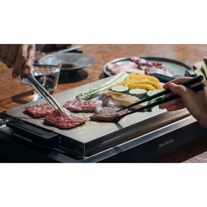 발뮤다 더 플레이트 프로 전기 그릴 K10A-BK 불판 일본