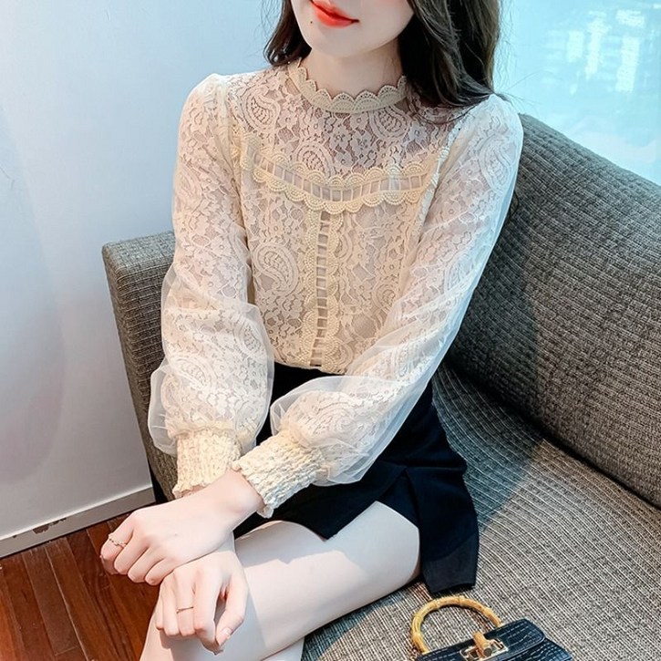 리넥레이스가을블라우스 리넥레이스가을블라우스