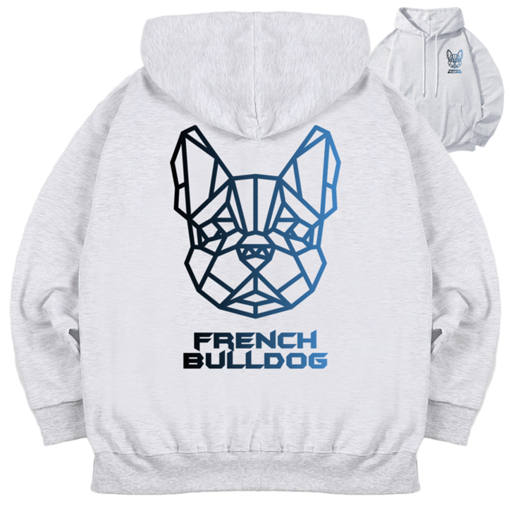 마고MAGO 그라데이션 불독 후드티