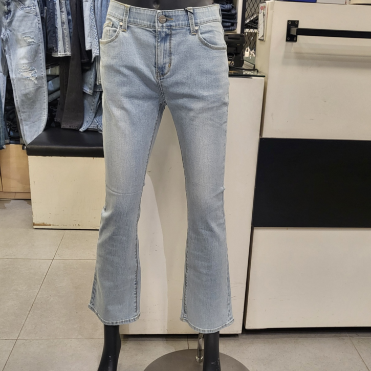 잠뱅이 여성 허리오비안밴드 편하고 핏예쁜 부츠컷 스판 청바지 AN1DNE264