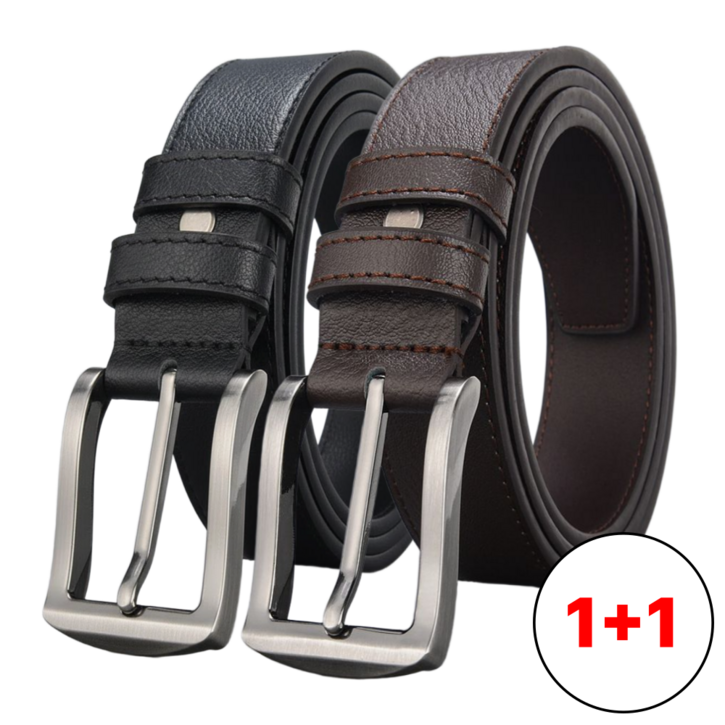 은시엘 1+1 남성 가죽 벨트 캐주얼 정장 허리띠