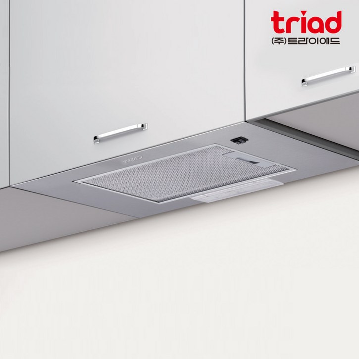 트라이애드 T404B-60M 빌트인 매립후드 후황 씽크대 렌지 주방 후드 환풍기 교체