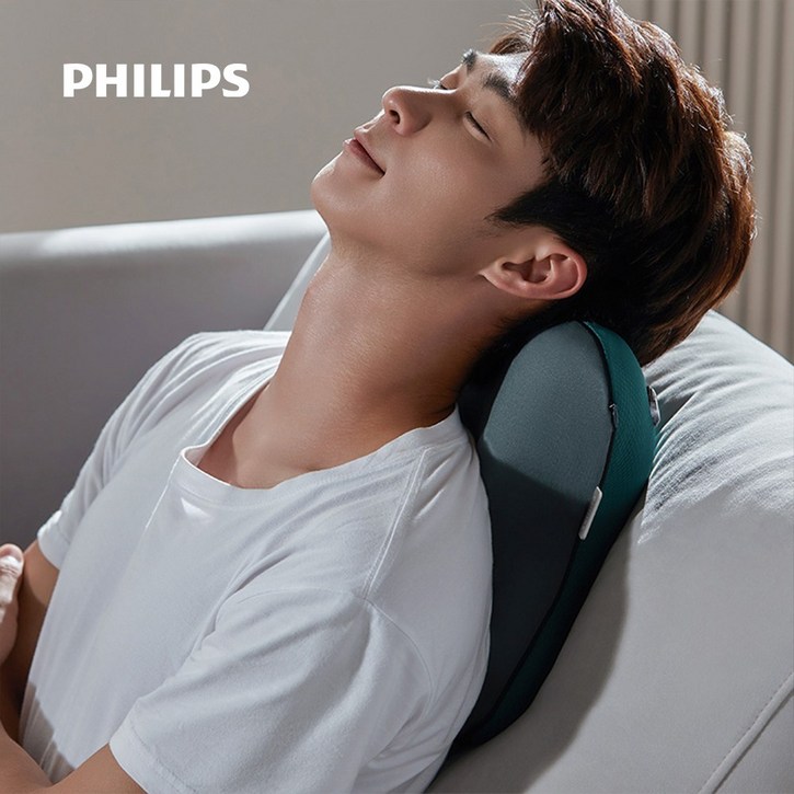 필립스 무선 등 허리 마사지기, PPM4311